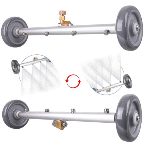 Térkő és alvázmosó fej 4 fúvókával magasnyomású mosókhoz 1/4"-os belső menetes csatlakozással