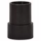 Egyenes gégecső karmantyú/átalakító, olaj- és vegyszerálló, 38mm - 32mm