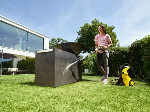 Karcher K5 Premium Smart Control Flex Black Line magasnyomású mosó tömlődobbal