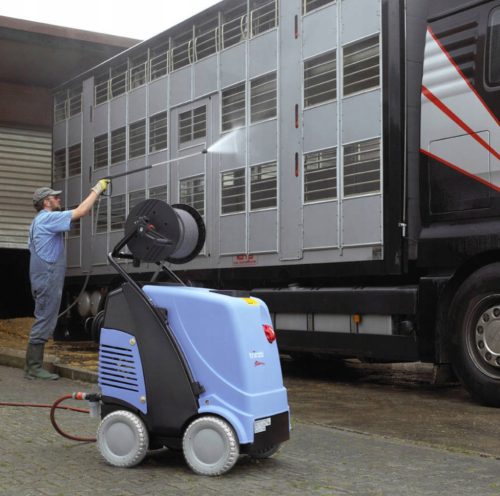 Kränzle Therm CA 12/150 TR ipari melegvizes magasnyomású mosó tömlődobbal (150 bar, 720 l/h)