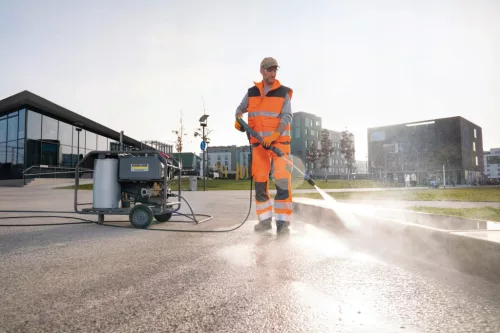 Karcher HDS 8/20 D melegvizes magasnyomású mosó - Dízelmotoros kivitel, 200 bar