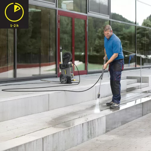 Karcher HD 5/15 C Plus hidegvizes magasnyomású mosó készlet FR Classic felülettisztítóval