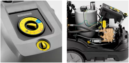 Karcher HDS 11/18-4 SXA melegvizes magasnyomású mosó automata tömlődobbal