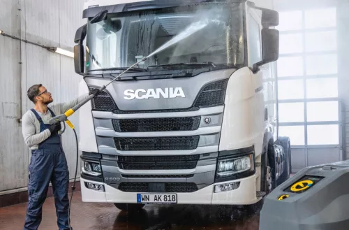 Karcher HDS 11/18-4 SXA melegvizes magasnyomású mosó automata tömlődobbal