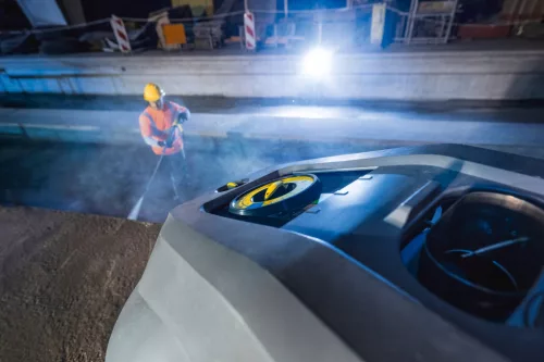 Karcher HDS 11/18-4 SXA melegvizes magasnyomású mosó automata tömlődobbal