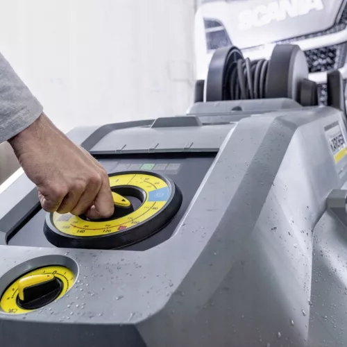 Karcher HDS 10/21-4 MXA professzionális melegvizes magasnyomású mosó automata tömlődobbal