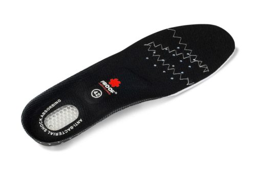 PROOF Antibakteriális GÉL Talpbetét  – Antisztatikus, Ergonomikus Kivitel 44-es méret