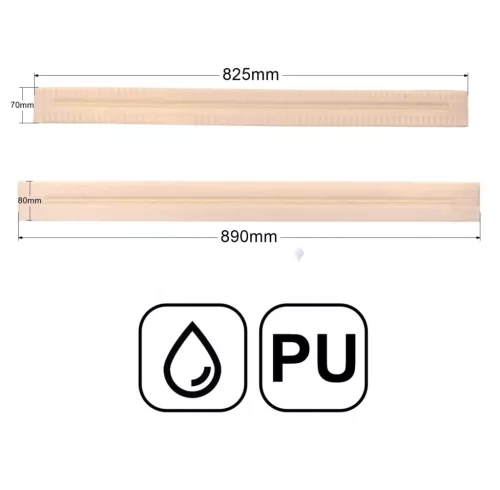 Olajálló Felszívógumi Szett (Poliuretán, 890/825 mm) – Kärcher B 40, B 60, BD/BR 530 padlótisztítókhoz