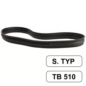   Fröccsenésgátló gumi HAKO B 45/CL TB510 régi típusú fejekhez (510mm/20")
