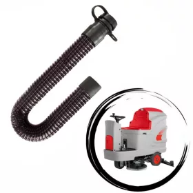   Vízleeresztő tömlő Comac Flexy és Columbus ARA súrológépekhez, 800x50 mm