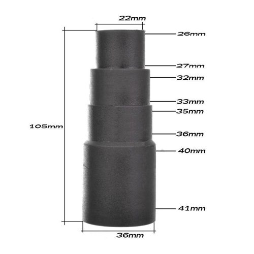 Gumi szűkítő adapter 25-26 32-35 36-40 mm Bosch Karcher Hitachi Starmix Metabo