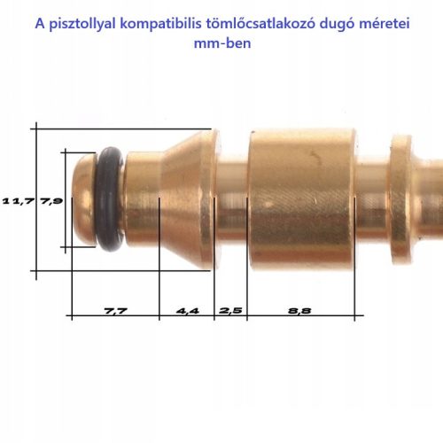 Eredeti Nilfisk G5 pisztoly otthoni magasnyomású mosókhoz (128500072)