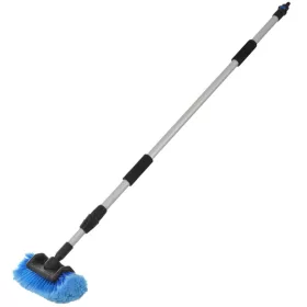   Univerzális 4 síkú teleszkópos autómosó kefe vízátfolyással (165 cm, 28 cm)