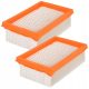 Légszűrő csomag (2db) Karcher WD4 WD5 WD6 porszívókhoz (2.863-005 cikkszám kiváltására)