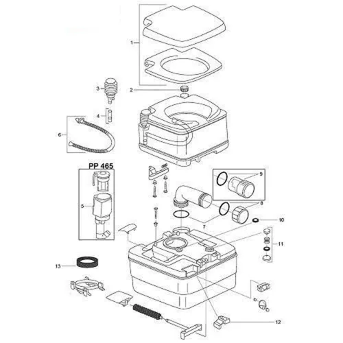 Karcher HDS/HD tömlődob forgócsatlakozó tömítés készlet (6.363-073.3)