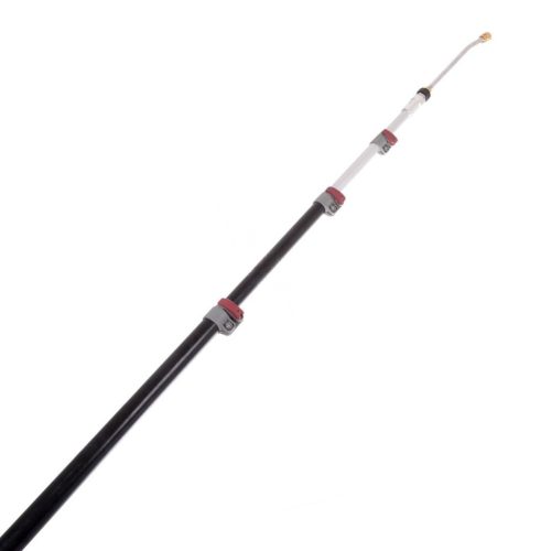 Teleszkópos Magasnyomású Lándzsa, 7,4m, 275 bar, 30 l/perc, rozsdamentes, 25° fúvókával