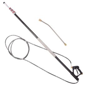   Teleszkópos Magasnyomású Lándzsa 7,4m, 275 bar, 30 l/perc, roszdamentes, 65° fúvókával