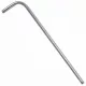 90°-ban hajlított szórólándzsa 600 mm 1/4"M-1/4"M horganyzott (60 cm)