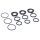 15 mm-es Pumpafej Tömítés Készlet INTERPUMP Turbo, W, WS, T, TS - KIT97