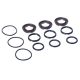 15 mm-es Pumpafej Tömítés Készlet INTERPUMP Turbo, W, WS, T, TS - KIT97