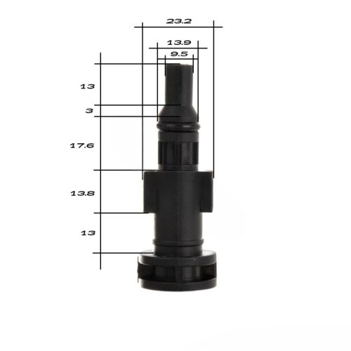 Turbó fúvóka és lándzsa Lavor és Parkside magasnyomású mosóhoz - 160 Bar, 8 Liter/perc, 60°C (szennymaró fej)