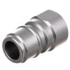 Gyorscsatlakozó Rozsdamentes Acél Adapter 3/8" Csatlakozó Nilfisk Alto, Wap, Ehrle Mosókhoz
