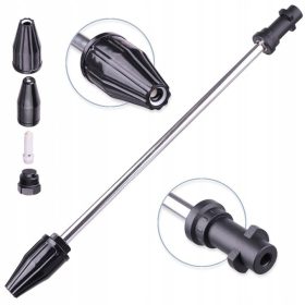   Turbófej lándzsával Karcher K2-K7  Smart Control és Full Control magasnyomású mosókhoz is 180Bar (szennymaró fej)