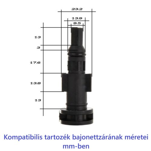 Megerősített sárgaréz betétes mosópisztoly Lavor háztartási gépekhez (225 bar)