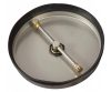12" (30cm) Rozsdamentes acél térkőtisztító, T-racer 1/4" belső menetes csatlakozással + két fúvóka mellékelve (250 bar, 90°C)