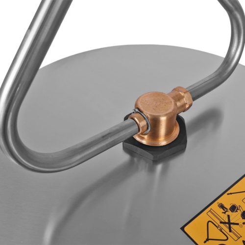 Prémium R+M TurboDevil 12" (30 cm) rozsdamentes térkőmosó és homlokzattisztító fej (040 fúvókákkal)