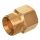 Sárgaréz csatlakozó adapter M22 külső menetről - 1/2" belső menetre alakít át