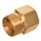 Sárgaréz csatlakozó adapter M22 külső menetről - 1/2" belső menetre alakít át