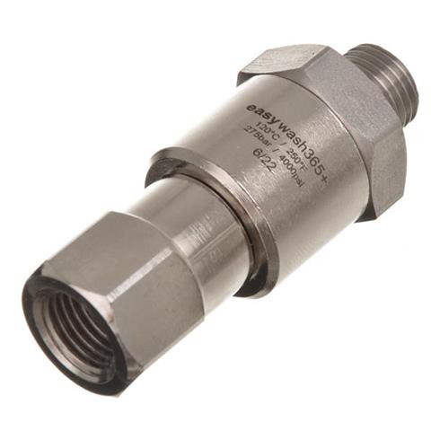 Rozsdamentes Forgócsatlakozó DN6 könnyűmosás365+ 1/4" Külső - 1/4" Belső Pisztolyhoz, Tömlőhöz, Lándzsához, Fúvókához, Autómosóhoz