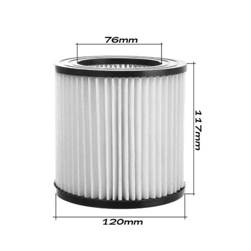 Mosható szűrő D 12 cm hamuporszívókhoz