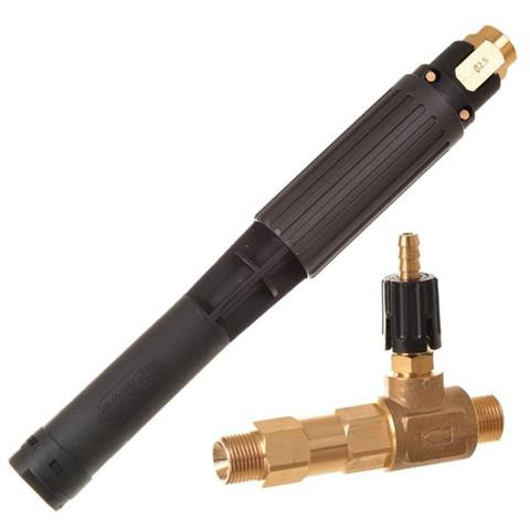 Professzionális Habosító Fúvóka és Külső Vegyszer Injektor, 12-25 l/perc, 3/8", 220 Bar