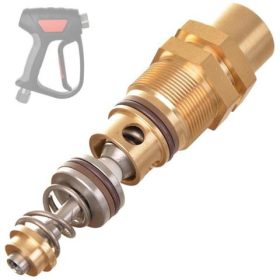   Javítókészlet HP600 magasnyomású pisztolyhoz, 500BAR - Szelep, tömítések, dugattyú, foglalat, golyó