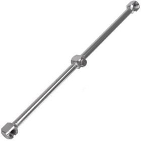   Rögzíthető Forgókar T-Racer Turbóördög Mosmatic 350mm, Rozsdamentes Acél, M12 és 1/4" Menetes