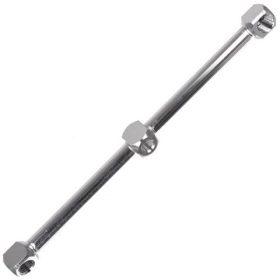   Forgókar T-Racer TurboDevil Mosmatic 265mm, Szélesség 250mm, Rozsdamentes Acél, Menet M12 és 1/4"