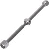 Forgókar T-Racer TurboDevil Mosmatic 265mm, Szélesség 250mm, Rozsdamentes Acél, Menet M12 és 1/4"