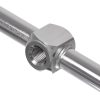 Forgókar T-Racer TurboDevil Mosmatic 265mm, Szélesség 250mm, Rozsdamentes Acél, Menet M12 és 1/4"