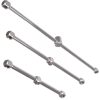 Forgókar T-Racer TurboDevil Mosmatic 265mm, Szélesség 250mm, Rozsdamentes Acél, Menet M12 és 1/4"