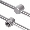 Forgókar T-Racer TurboDevil Mosmatic Keféhez - 485 mm, Rozsdamentes Acél, 3/8" Bemeneti Menet, 1/4" Kimeneti Menet