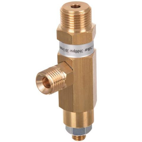 MTM HYDRO 3/8" K 1/4" K 250 bar 30 l/perc 90°C Biztonsági Szelep Magasnyomású Mosókhoz