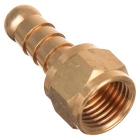   Tömlőcsatlakozó 8mm - Kémiai By-pass Biztonsági Szelephez, 1/4" Belső Menetes Csatlakozó