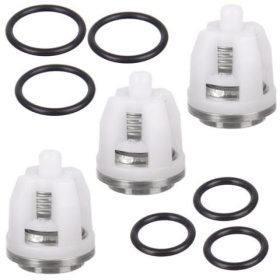   Komplett C14 Nyomáscsökkentő Szelep Készlet CAT 3CP1120, 3CP1130, 3CP1140 Magasnyomású Mosókhoz, 45°C, Eredeti cikkszám: 33062