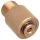 Redukciós Adapter M22 Belső Menet (14 mm Tüske) - M22 Külső Menet (15 mm Nyílás) Sárgaréz Csatlakozó
