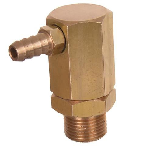 ES1 szelep - KÖNNYŰ INDÍTÁS benzinmotoros mosó indítási szelep, 3/8" M, 8 mm tömlőcsatlakozóval (P.A 29.0100.60 helyettesítő)