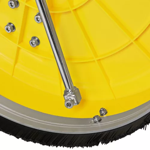 Cleanercenter T-Racer 20" sárga térkőtisztító és teraszmosó fej (3/8" belső menet, 050-es fúvókákkal)