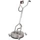 Rozsdamentes T-Racer 21" INOX Háromkarú Súrolókefe - 350 Bar, Belső 3/8"F Menet, Beton és Térkő Tisztításához