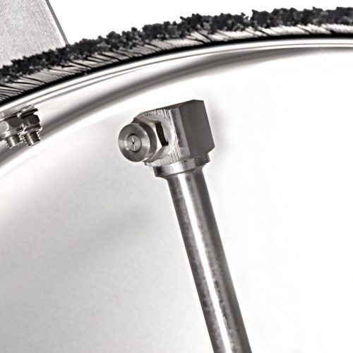 Rozsdamentes háromkarú T-racer térkőmosó 21" (53 cm)  3/8" belső menetes csatlakozással (30l/perc, 350 Bar)